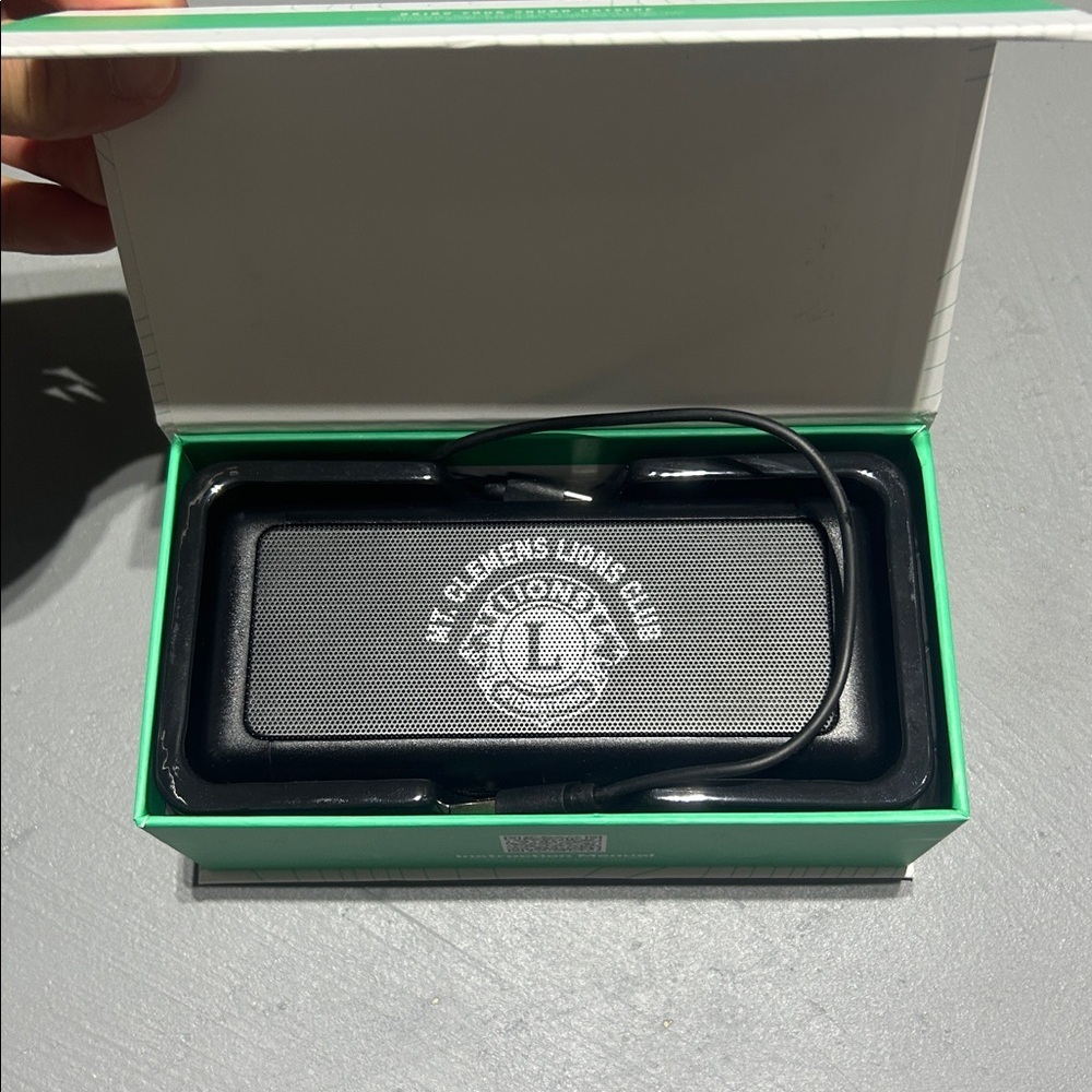 Sound Wedge - Outdoor Magnetic Speaker (New In Box with Charging Cable) - Picture 6 of 12